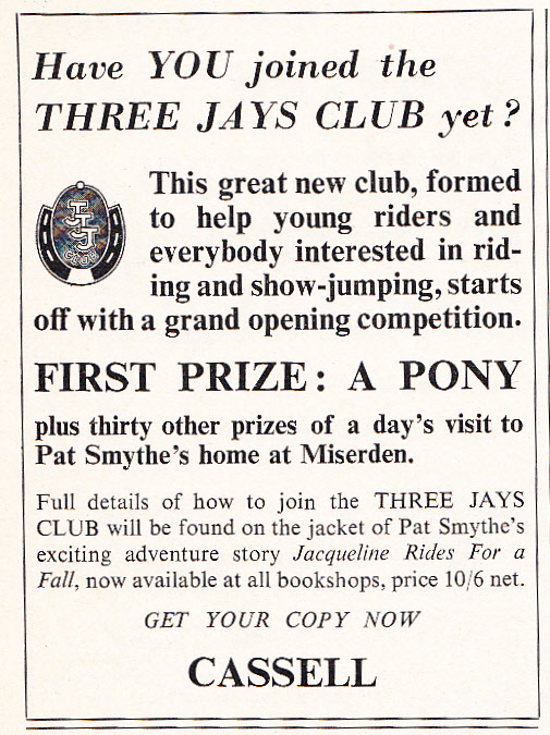 Pat Smythe and the Win-a-Pony Competition